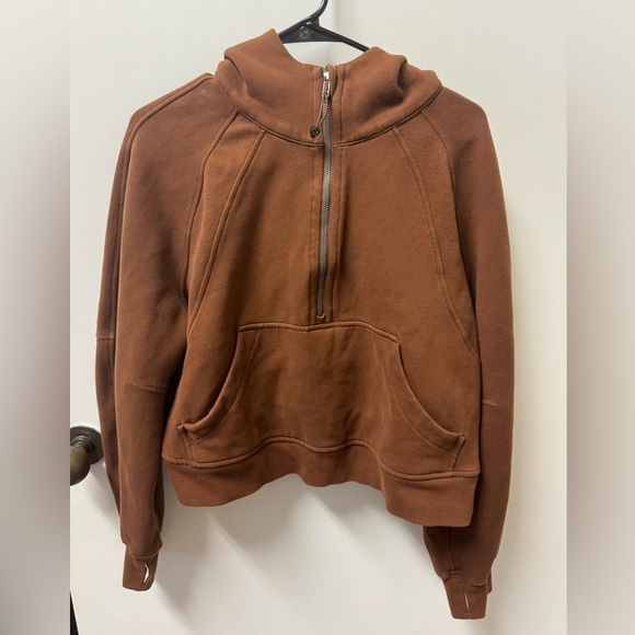 LULULEMON SCUBA OVERSIZED HALF ZIP HOODIE SIZE M/L - Picture 3 of 5